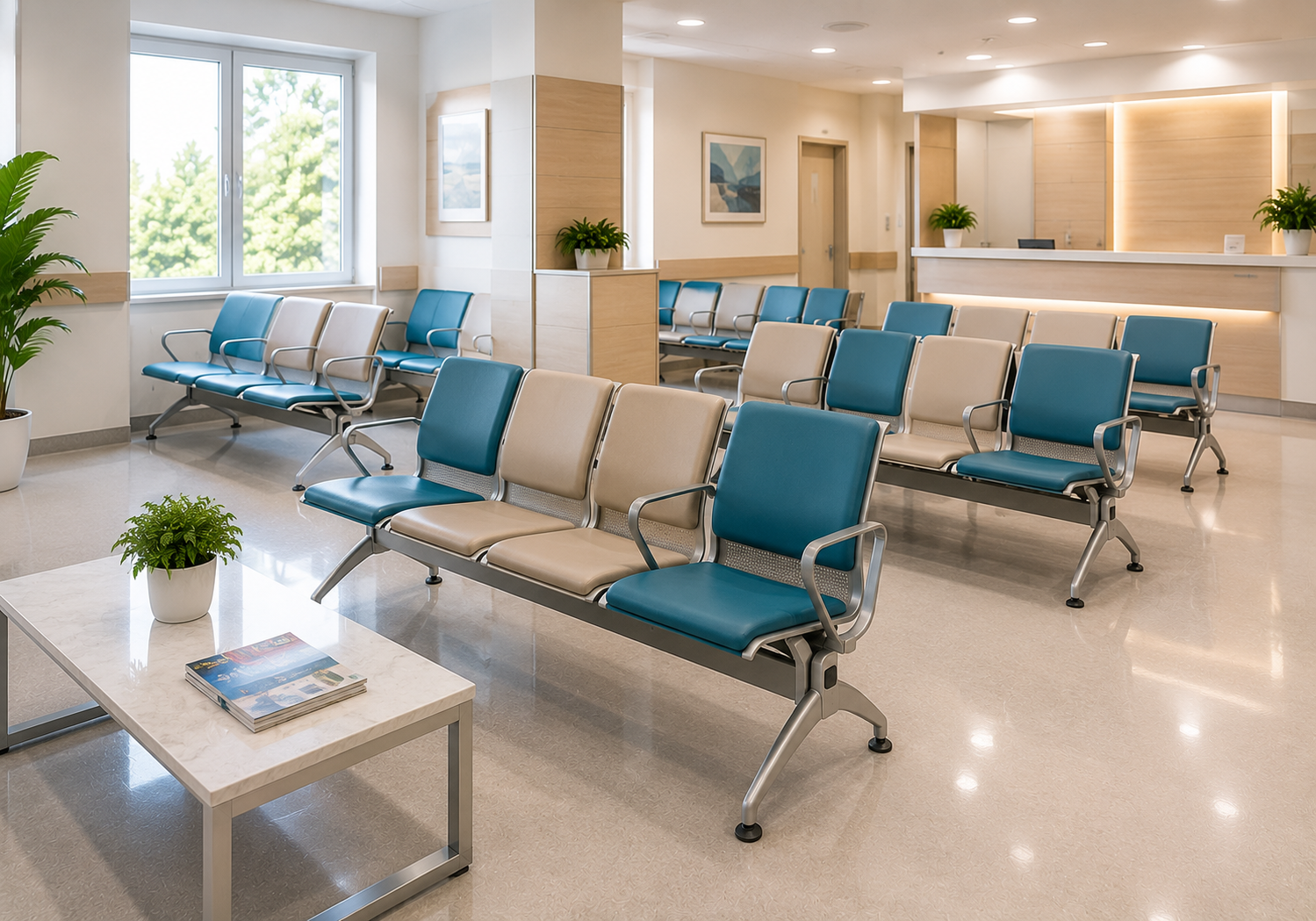 Patient waiting area seating