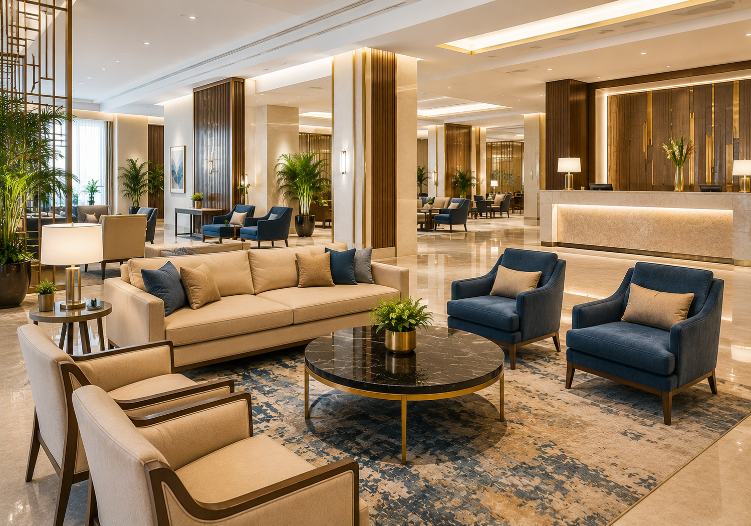 UFLIX craftsman fabricating a hospitality interior fixture