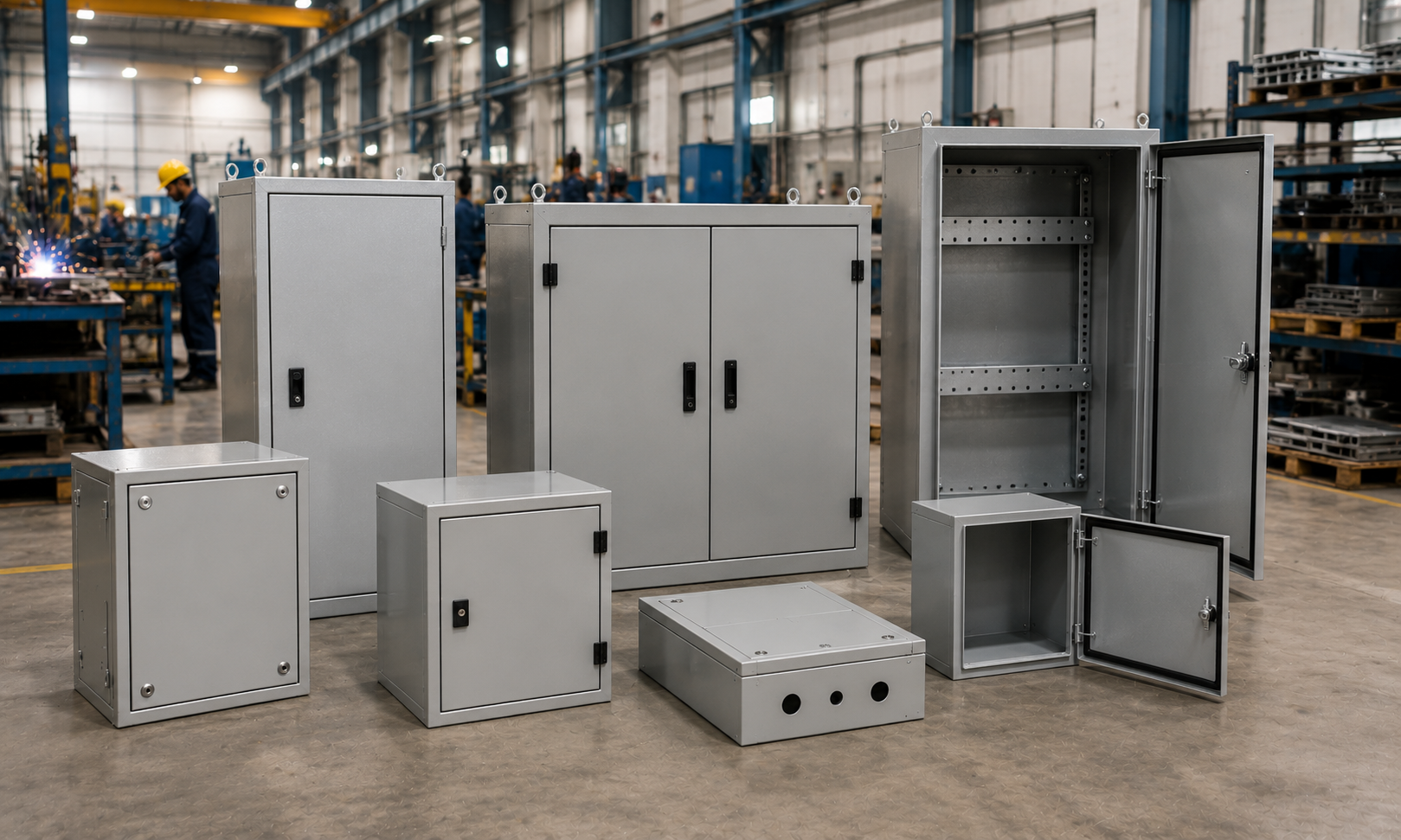 Metal enclosure fabrication